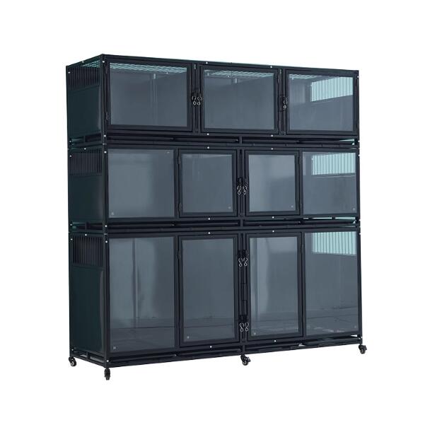 pet store display cages animal show cage hospital dog cage