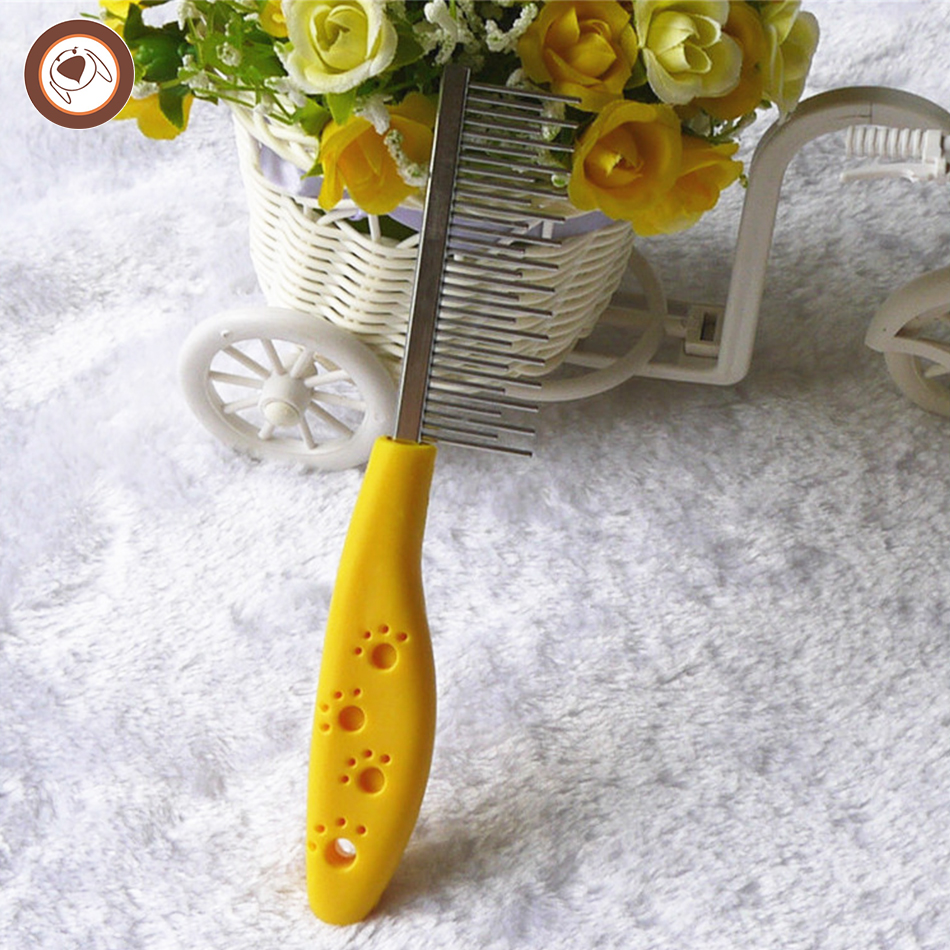 Natural Easy Grooming Tool Detangling Pet Comb for Matted Hair and Detangler