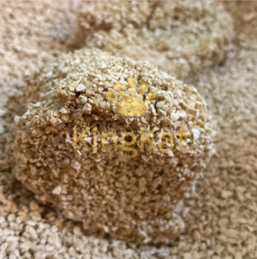 KingKat Vietnam Premium Quality Eco-Friendly 100% Natural Cassava Cat Litter Added Fiber - Protect Your Cats