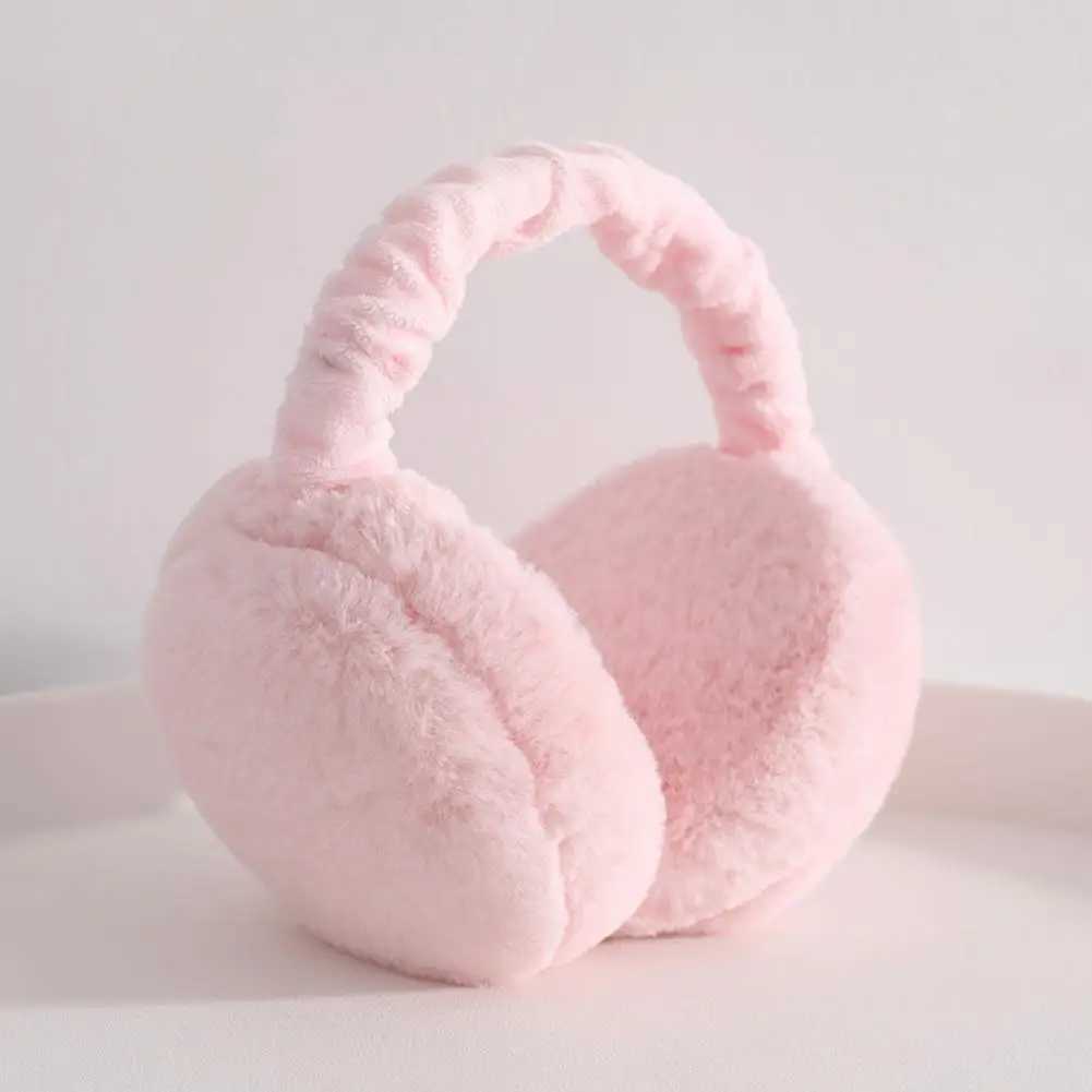Solid Color Thermal Earmuff fashion Soft Plush Ear Warmer Winter Warm Earmuffs Outdoor Cold Ear Muffs Ear WarmerXJ241126