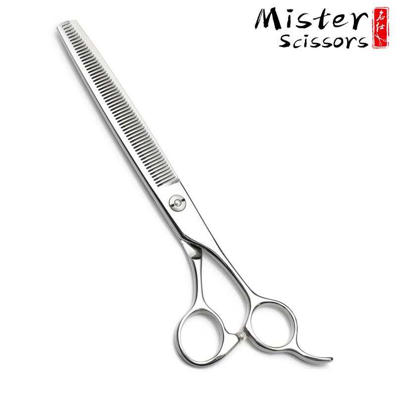 Pet Suppliers 7.5 Inch Straight Thinner 440c Stainless Steel Scissors Pet Grooming Shears