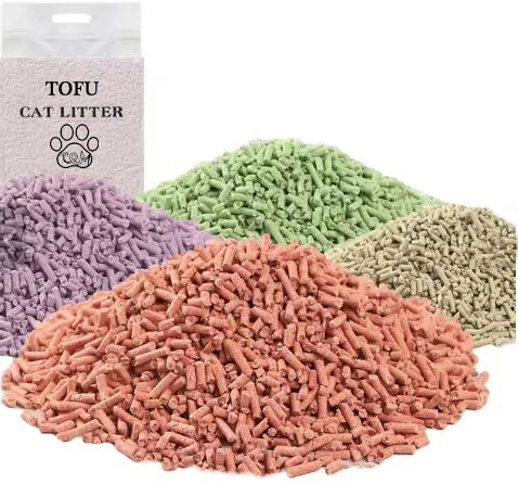Quickly Clumping Tofu Cat Litter All Natural Eco-Friendly 18L Dust Free Cat Litter Odorless Control Flushable Cat Litter