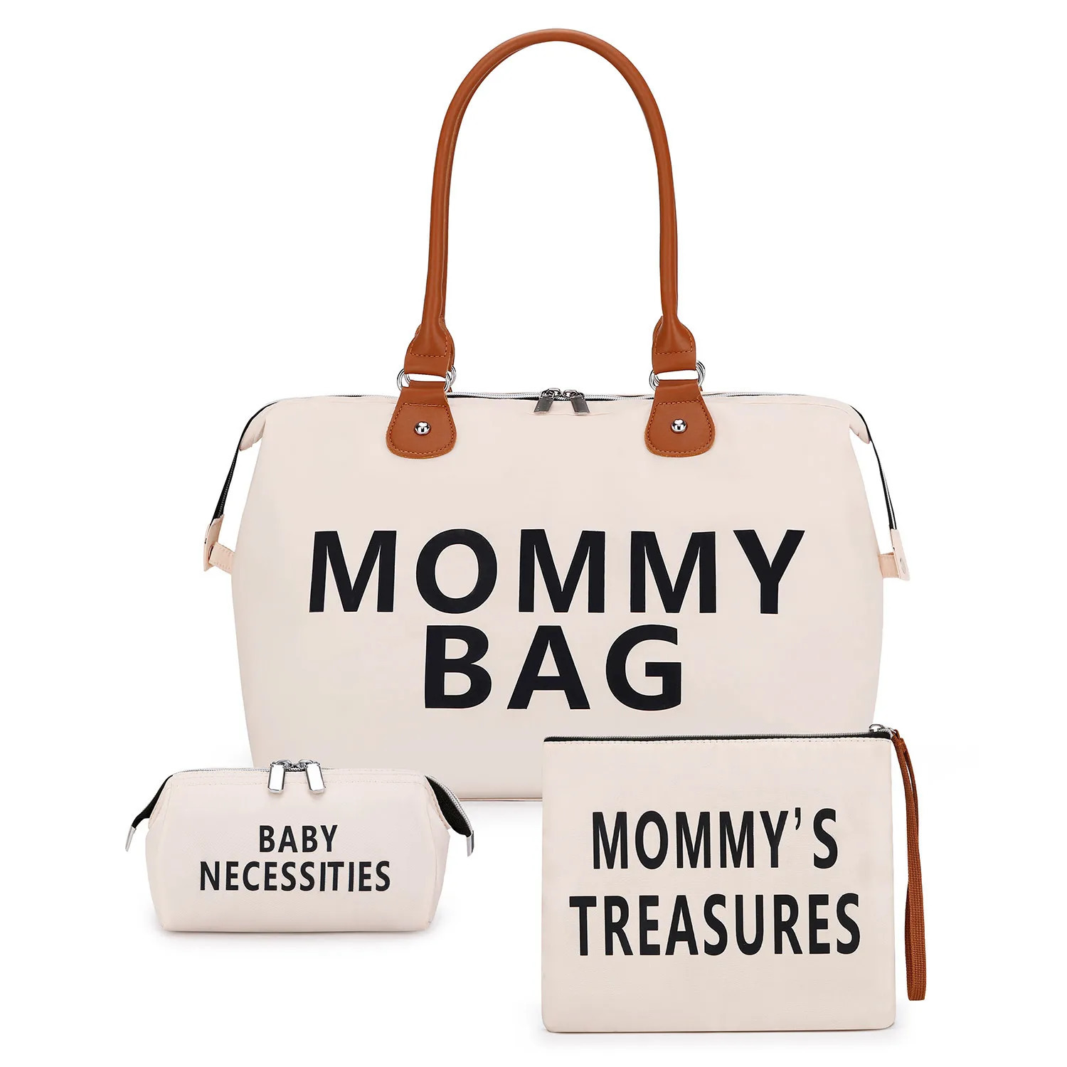 Travel bag mommy bag three piece set shoulder bag handbag tote bag dry and wet separation 241126