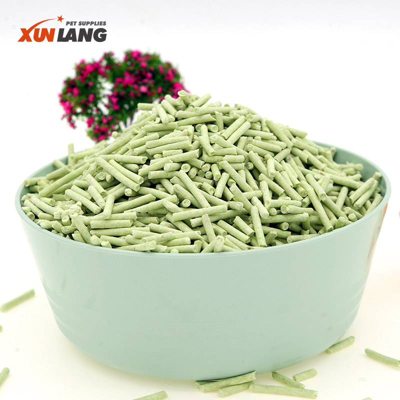 natural eco flushable 6L 7L oem tofu cat litter sand