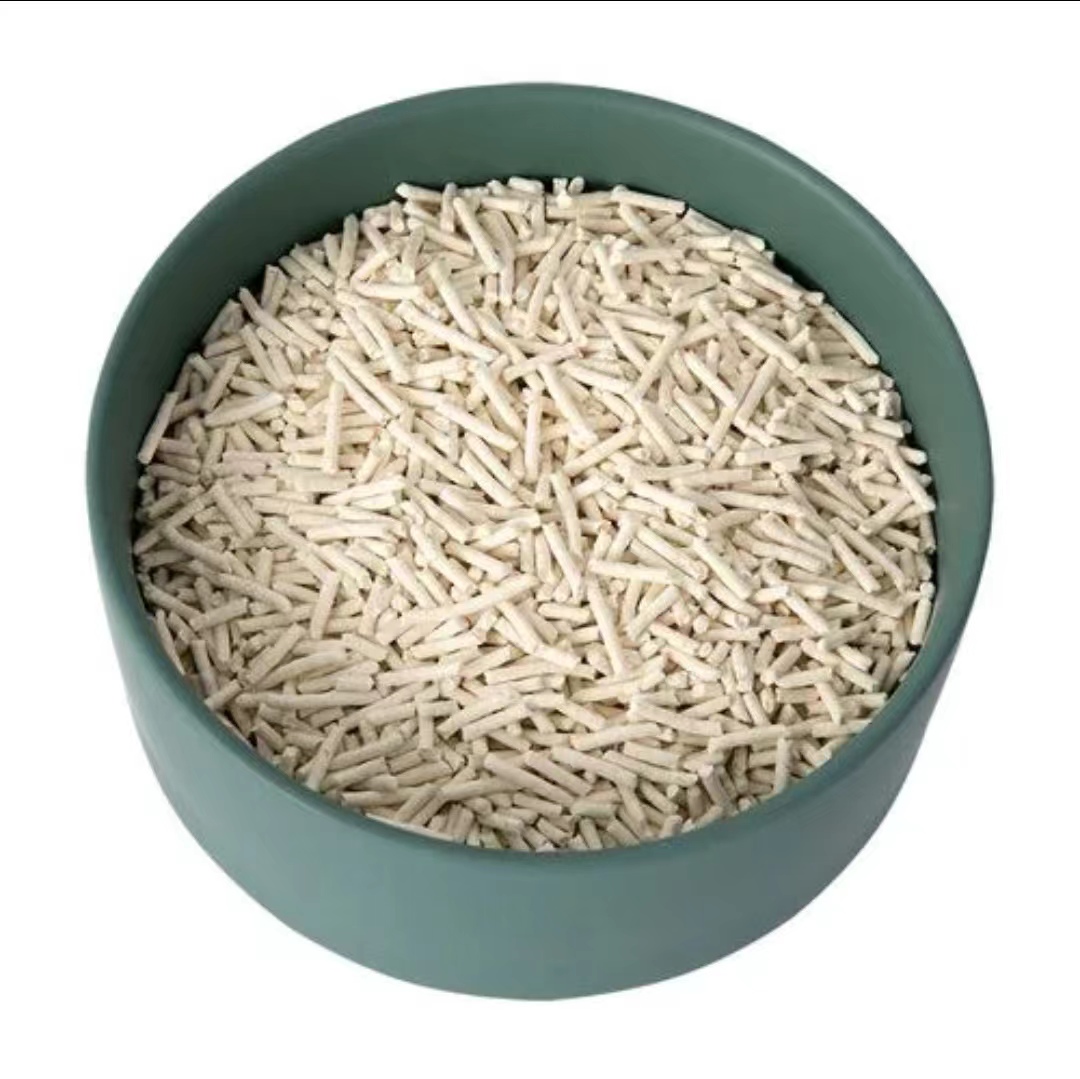 Factory Direct Wholesale 100% Natural plant toufu cat litter fast water absorption strong clumping blue Tofu Cat Litter custom