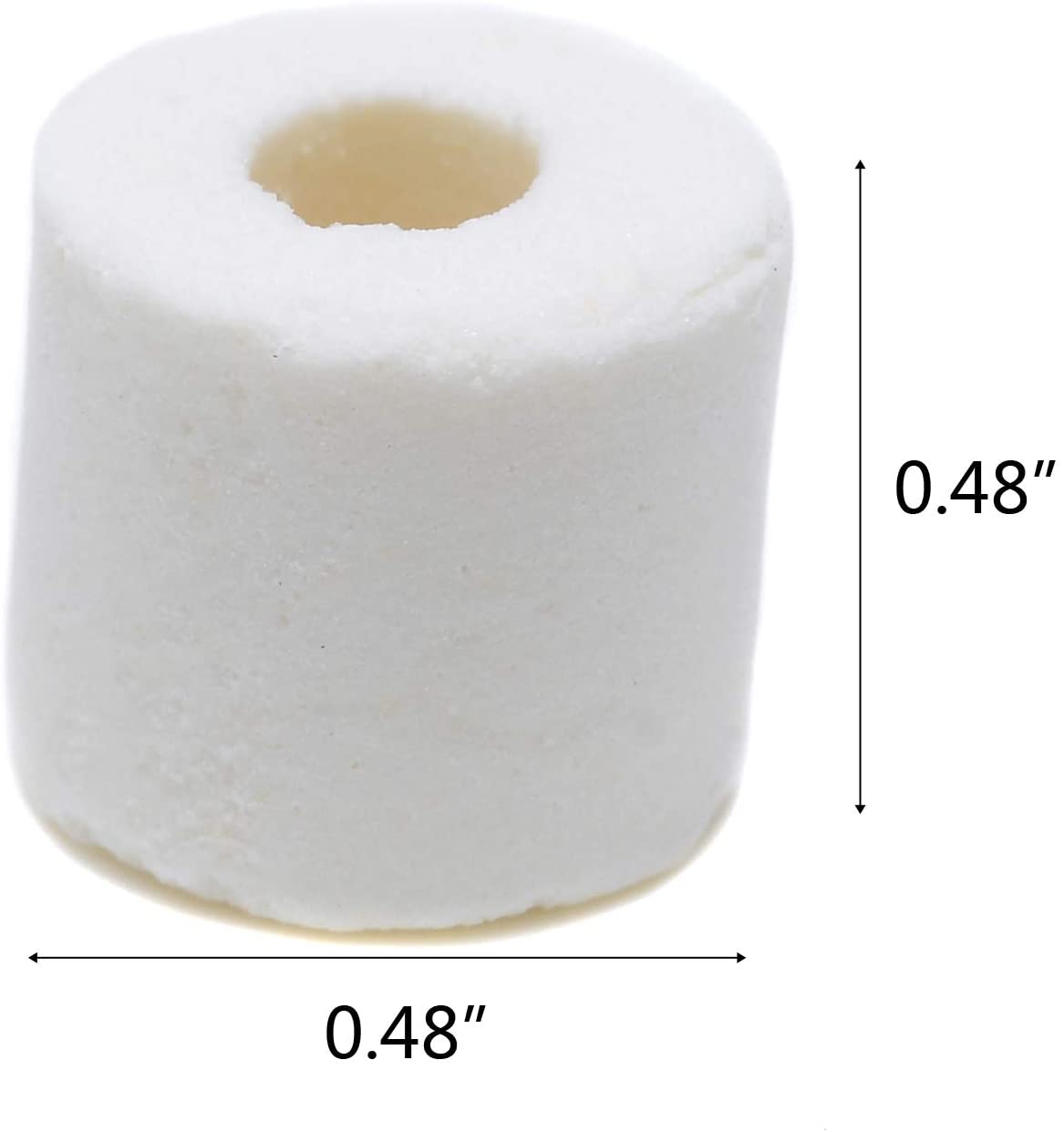 Purification Water Quality Biochemical Bacteria glass ring Digestion Bacteria White Aquarium Ceramic Filter Rings