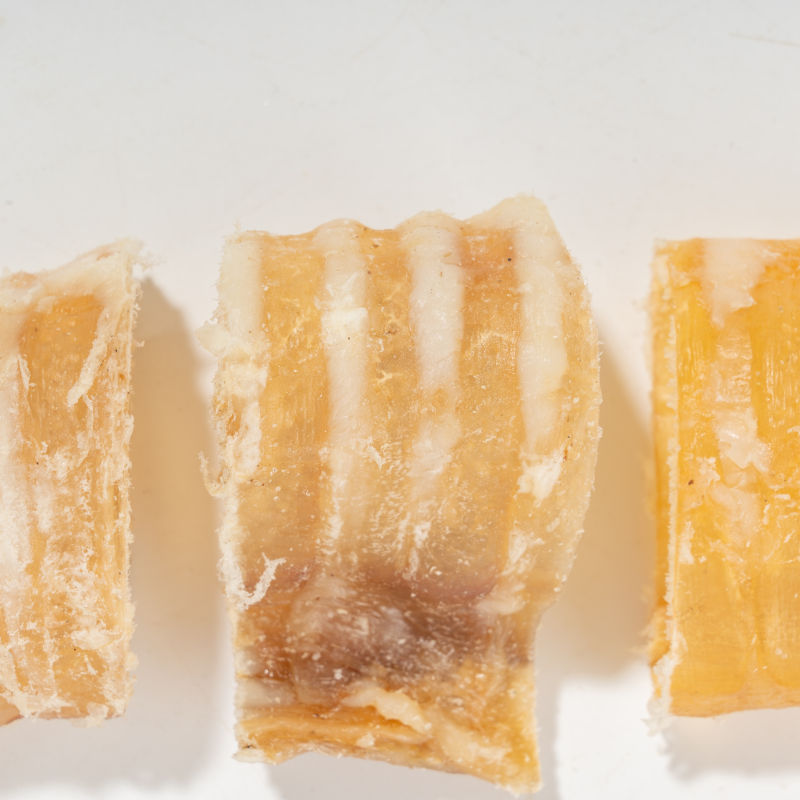 Wholesale dried dog snacks Dried beef throat organic pet snacks puppy training rewards