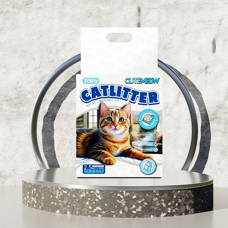 Environment Friendly Tofu Cat Litter Deodorization Customizable Cat Litter Tofu Sand