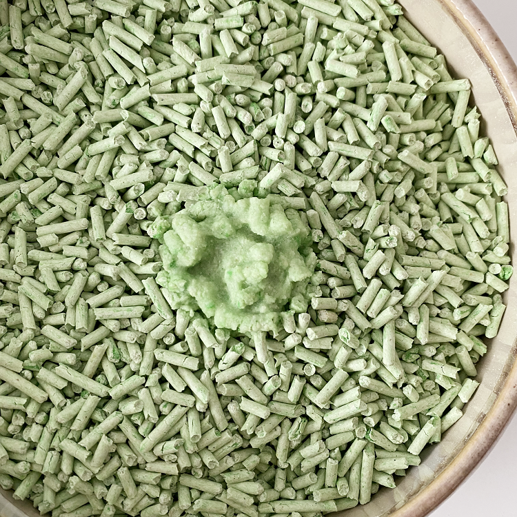 Wholesale 100% natural plant bean curd cat tofu litter mixed bentonite tofu litter