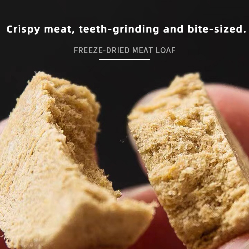 Wholesale BARF treats Pet Freeze dried cakes cats dogs general pure meat beef salmon snacks OEM OBM ODM