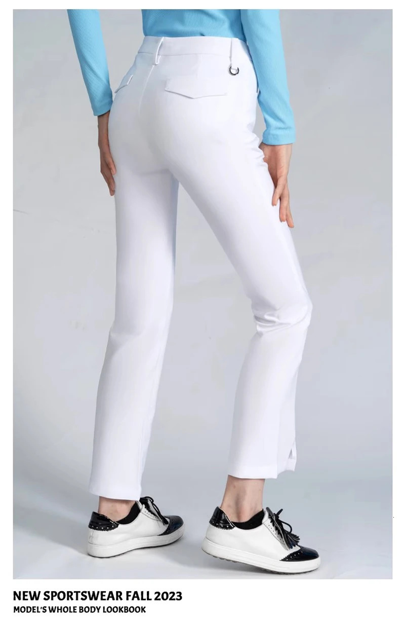 golf wear Golf Pants Woman High Elastic Soft Trousers For Golfer Play Golf Ball Ladies Clothing Autumn Sports Pants 240419
