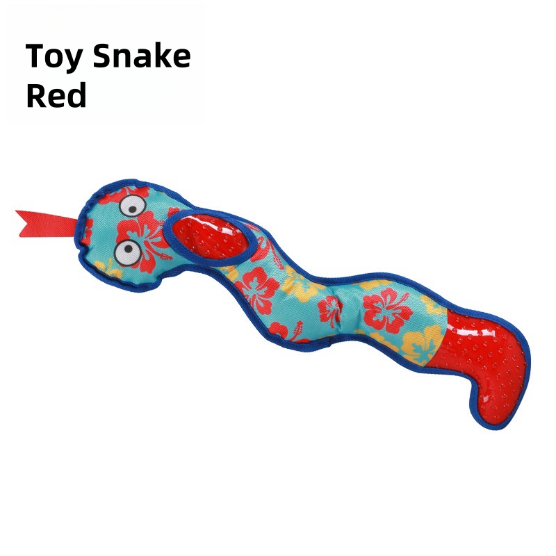 Hot Sale Eco-Friendly Wearable Pet Toy Explosive Models' Unique Design Noisy Sound Emitting Toy Snake