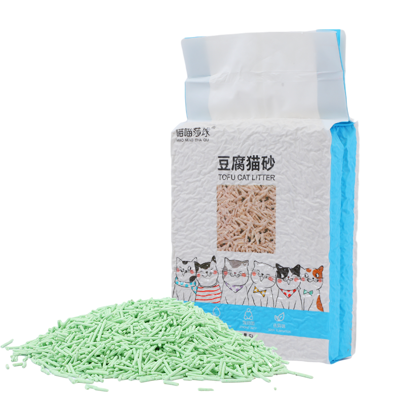 natural cassava arena para gatos kitten toilet sand tofu cat litter self-cleaning cat litter