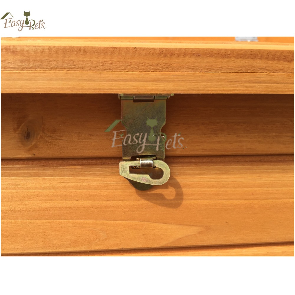 Garden Backyard Hen Wood Pet House bantam cock Poultry Cage Wooden Chicken Coop Wholesale with nesting box and outdoor run