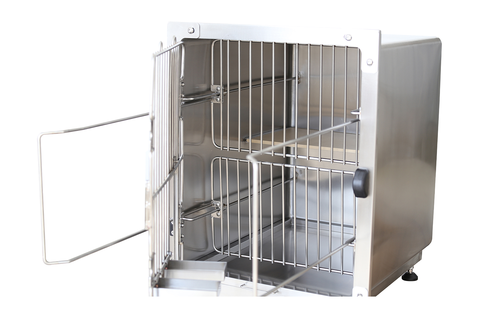 AEOLUS Professional veterinary pet control cage Restraint Cage injections & examinations Restricted pet cage