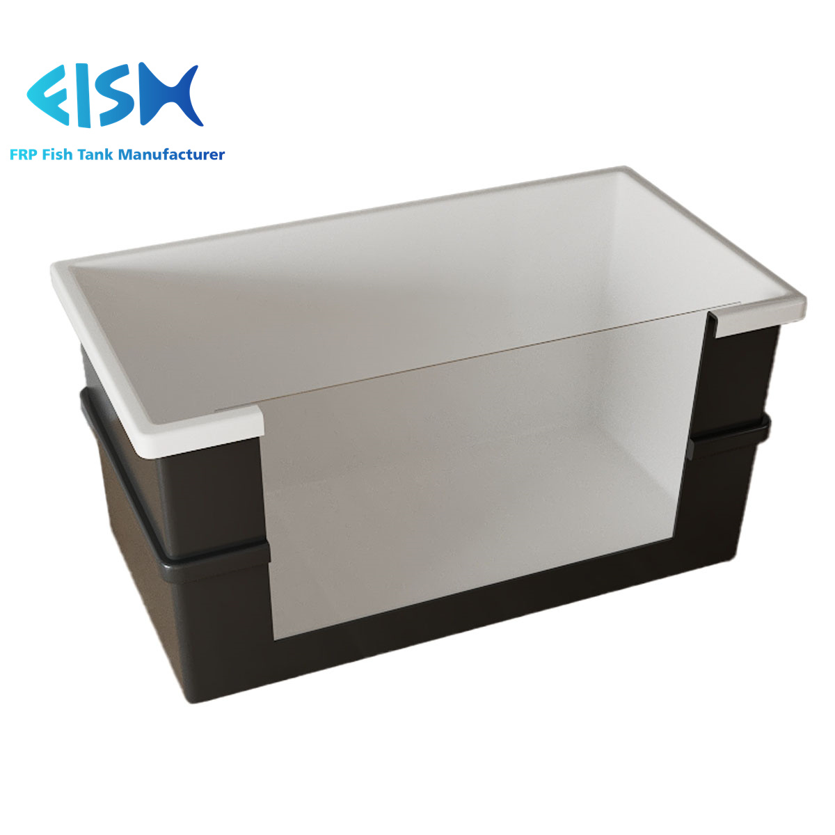 FISH China sale custom high quality commercial saltwater fiberglass aquaculture fish tank aquarium for jellyfish