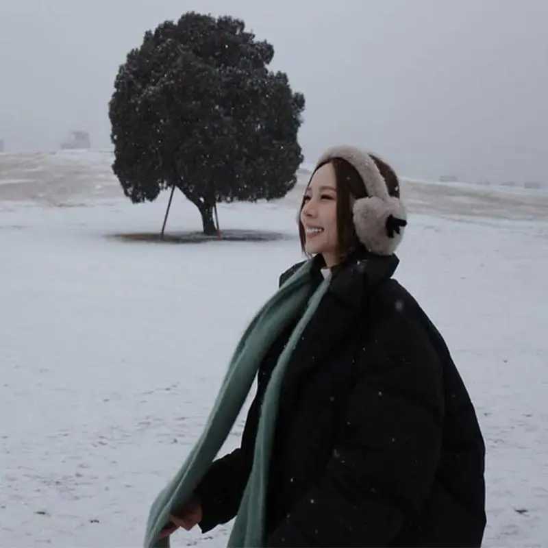 Winter Plush Ear Protection Earmuffs Plush Comfortable Keep Warm Earmuffs Fashion Unisex Outdoor Ear Protect Decorate EarmuffsXJ241126