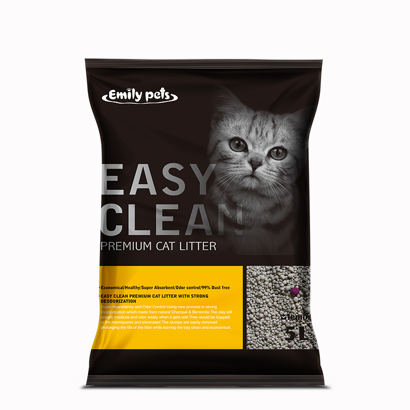 Arena para gatos de bentonita Clumping cat litter Menggumpal Sampah kucing
