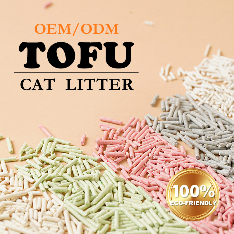 cat litter wholesale Bulk Clumping Flushable tofu cat litter buy free samples 10l natural oem sample