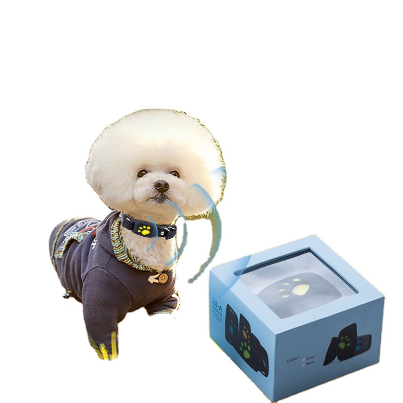 Find My Airtag Pet Tracker Necklace Smart GPS Collar for Dogs and Cats Compatible with Apple Devices