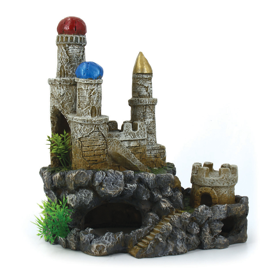 Aquarium Fish Tank Decoration Castle Ornaments