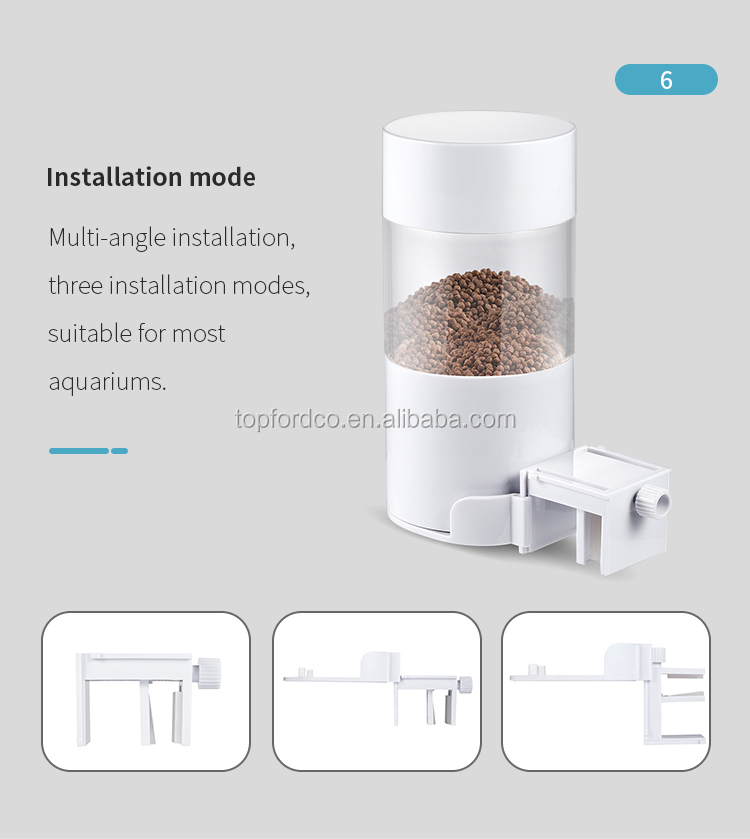 Aquarium accessories fish feeder tank 4 meals timed feeder