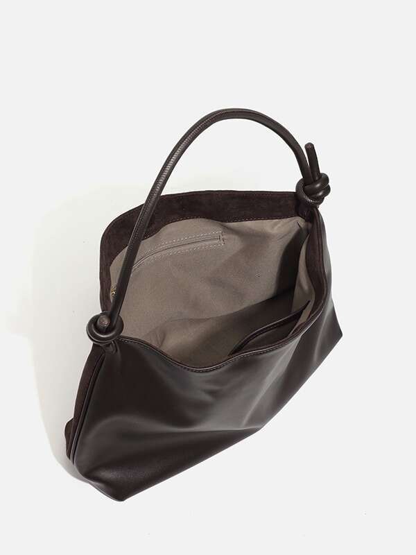 Brand suede leather women's handbag large capacity shoulder bag street wear crossbody bag