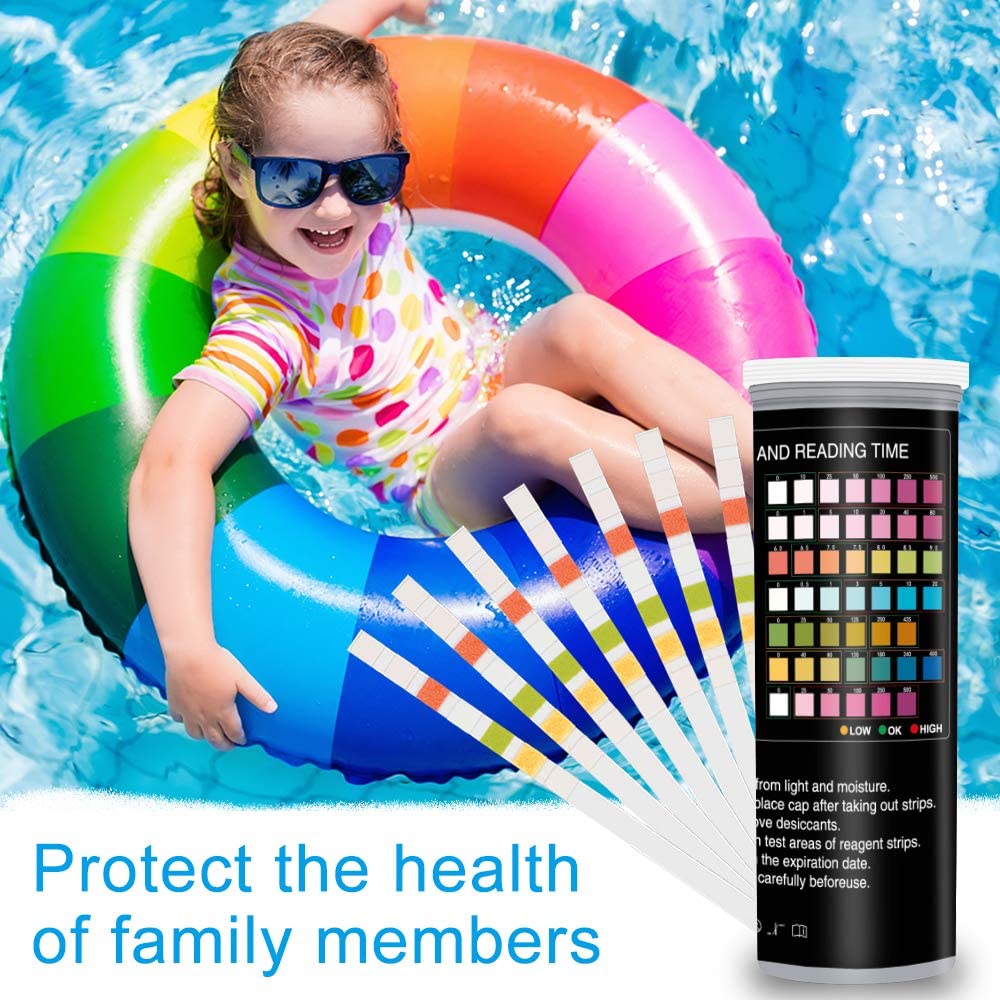 Wholesale 7 in 1 One Step Aquarium Water Quality Test Strips