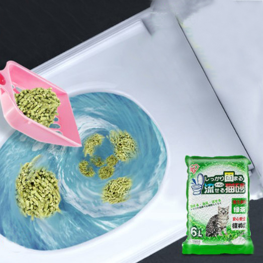China Supplier Wholesale Best Flushable Tofu Cat Litter Sand For Pet Cleaning