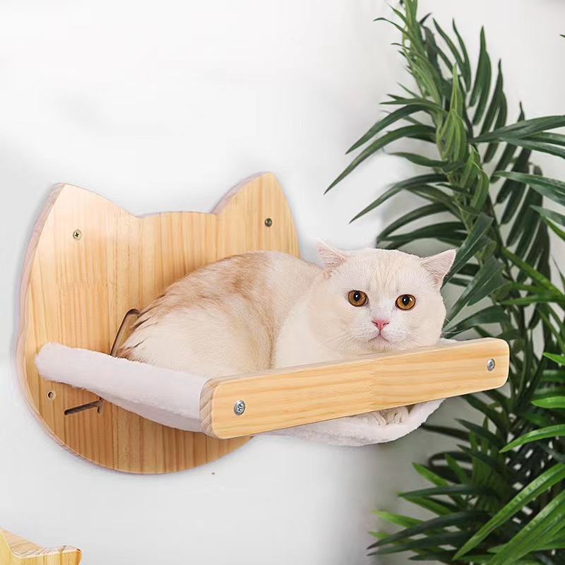 Household hanging cat-scratching post ladder cat-jumping platform