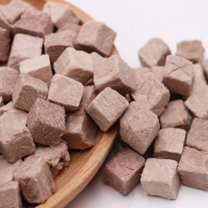 Fresh Flavor Freeze Dried Venison OEM Manufacture Supply Pet Treats Bulk Frozen Meat Pet Food For Dog