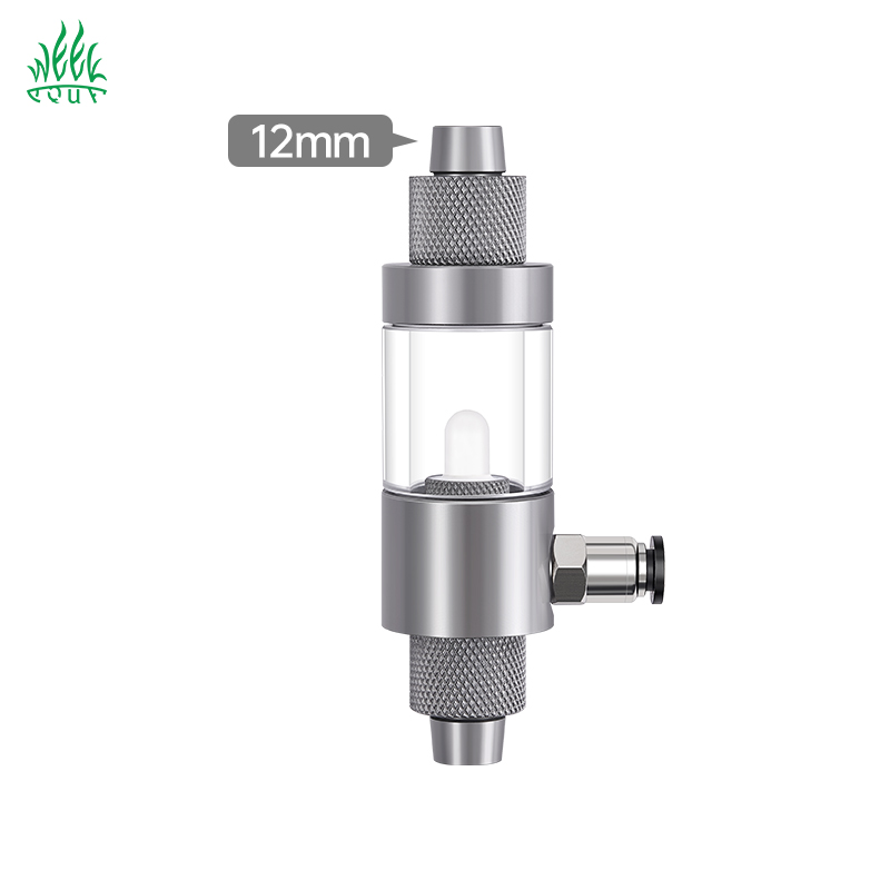 External Carbon Dioxide Diffuser Aluminum Alloy CO2 Atomizer For Fish Tank Water Plant Landscaping 12mm 16mm filter bucket hose