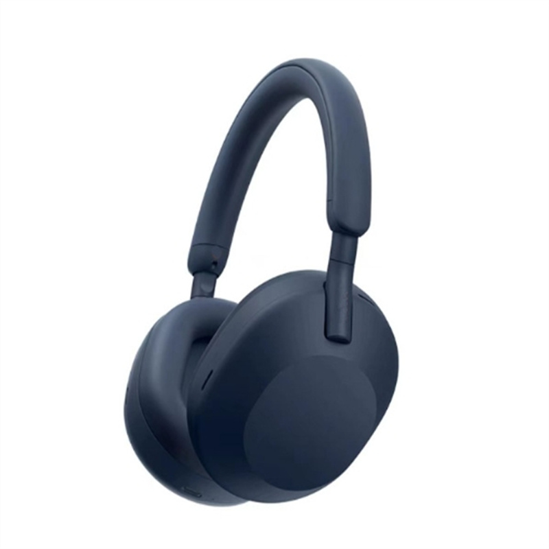 Wh-Xm5 Verdadeiro Fone De Ouvido Head Mounted Wireless Bluetooth Headphones Wireless Call Music Earphones Gaming Low Latency Headset Muhan