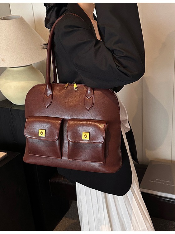 Women's Large Capacity New Autumn And Winter Casual Versatile Shoulder Bag, This Year's Popular Bag Designer Bags Handbags Women