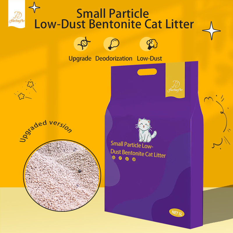 Bentonite Cat Litter Best Price Free Sample Natural Pet Cleaning Grooming Products for Cats Sodium Bentonite Cat Litter