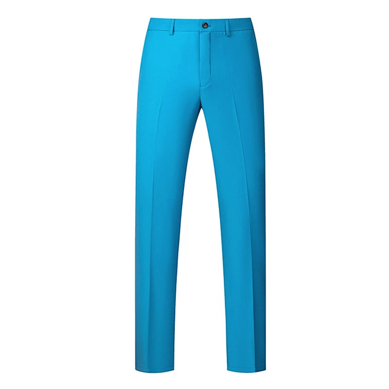 Black Men Suit Pants16 Colors Selection Wedding Party Dress Trousers Asian Size Mens Pant Blue Red Pantalones Hombre M6XL 241126wtt