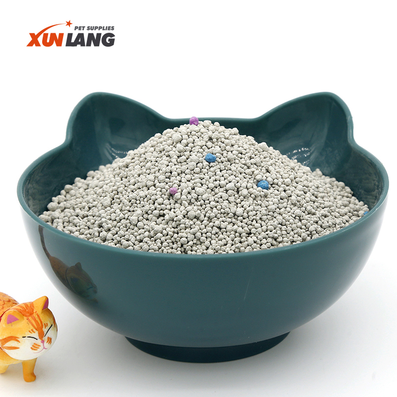 Pet supplies cat litter supplier 2023 new bentonite cat litter 5kg easy cleaning cat litter anti-odor