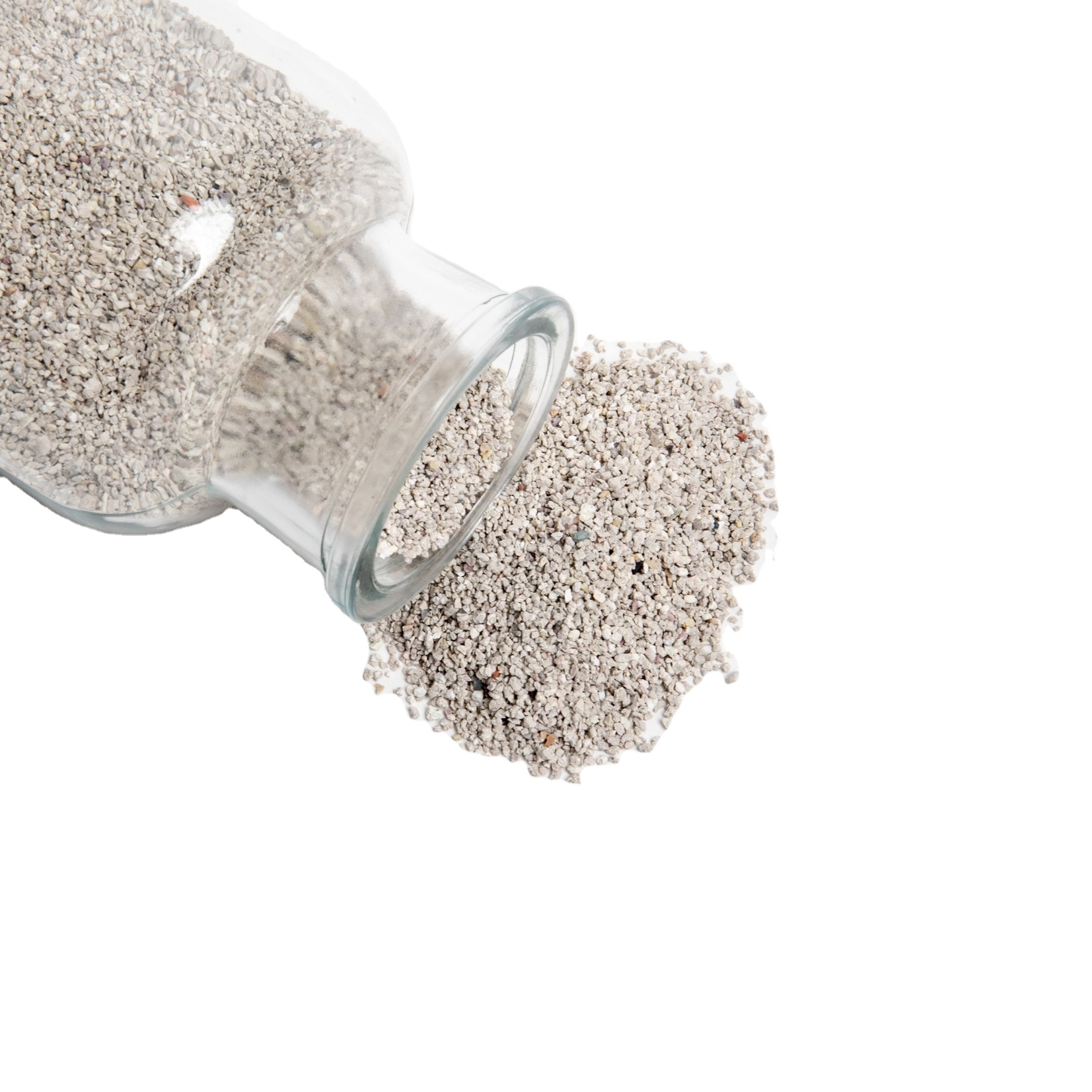 Premium Quality low dust Deodorant 100% Natural Material Strong Water Absorption Fragrant Ball Shape Crushed Mineral Cat Litter