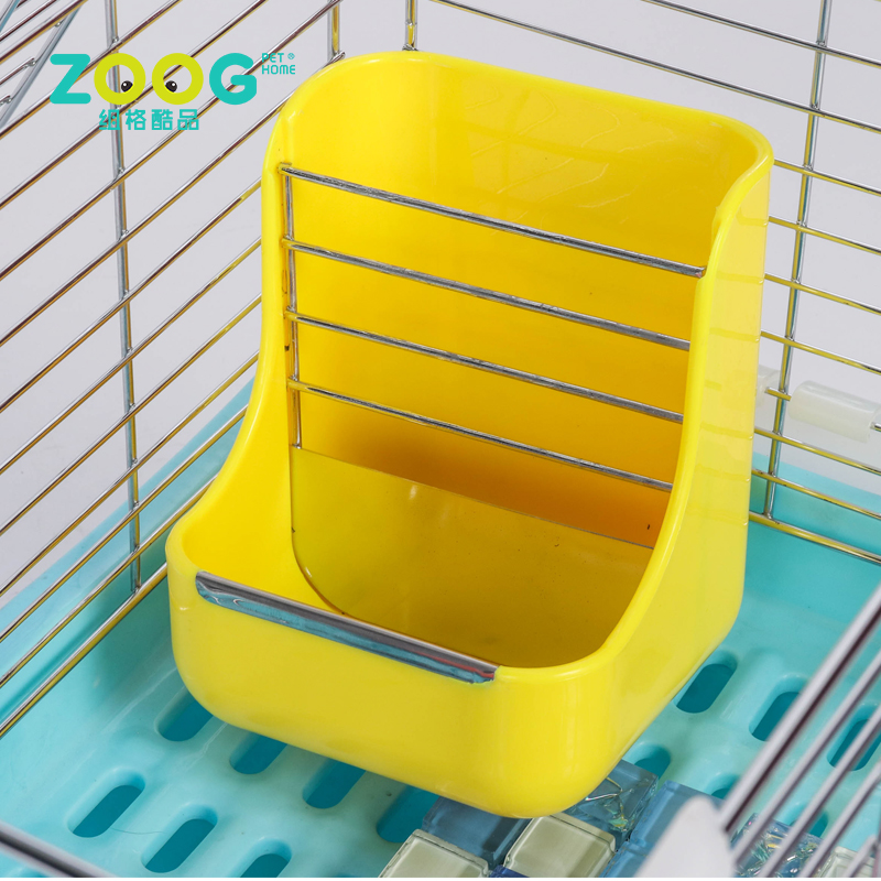 Pet Hay Manger 2 in 1 plastic Feeder for Rabbit Bunny Guinea Pigs Hamster