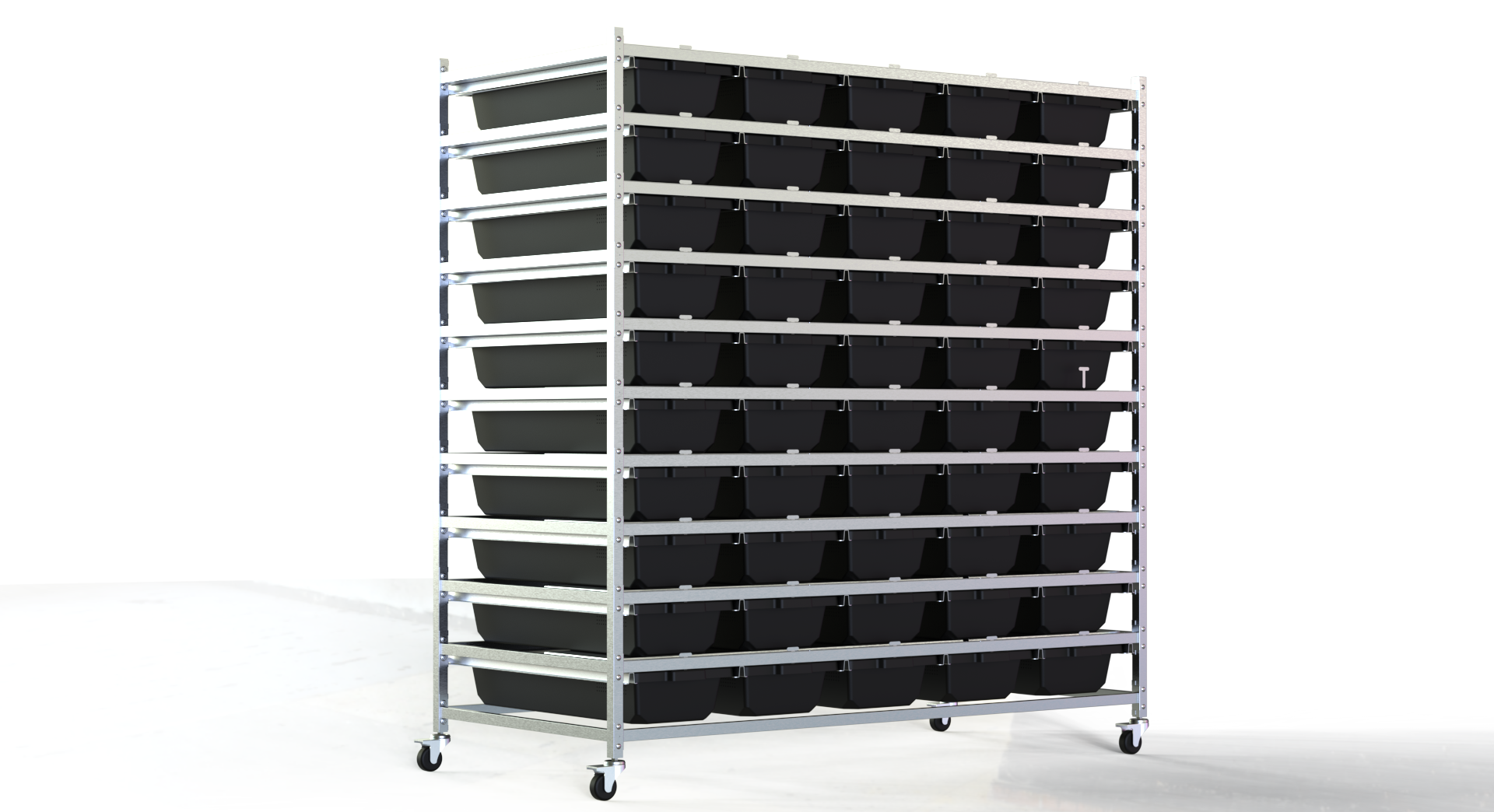 Flat packed reptile Snake Rack Snake Breeding Rack for pet cages