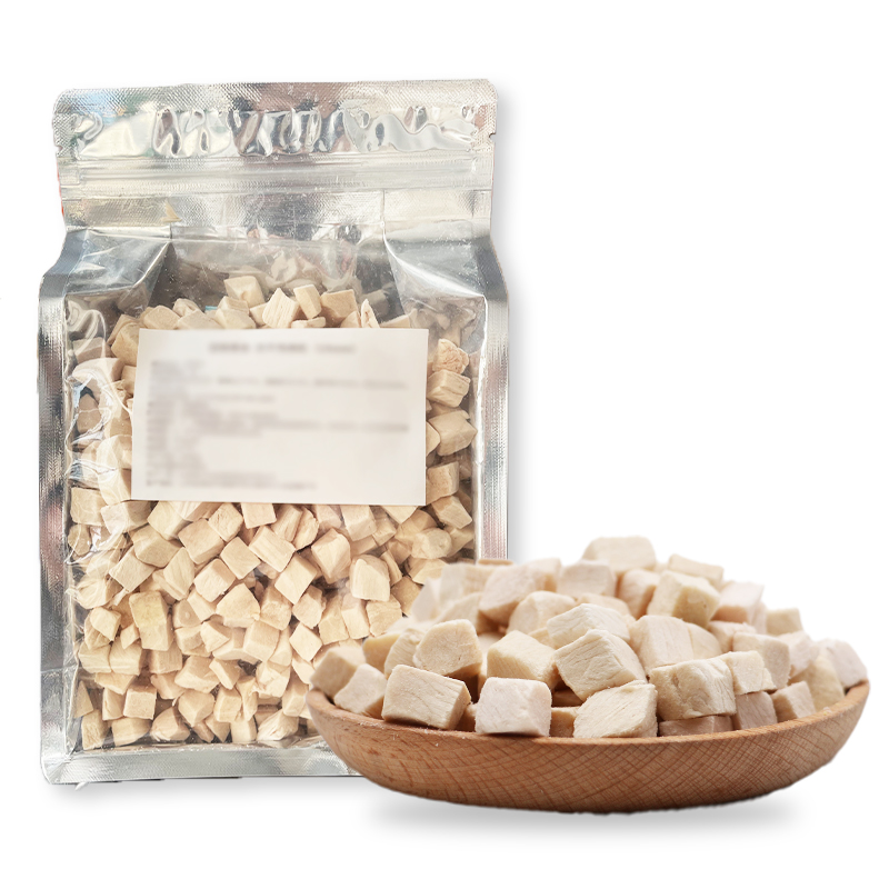 OEM ODM Factory WholesaleFreeze Dried Duck Meat cube Pet Treats Dog Snacks Cat Food Pet Food