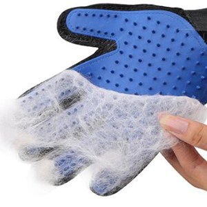 Hot Sale Five Fingers Hair Removal Silicone Brush Pet Massage Shower Bath Cleaning Pet Grooming Gloves for Cats Dogs