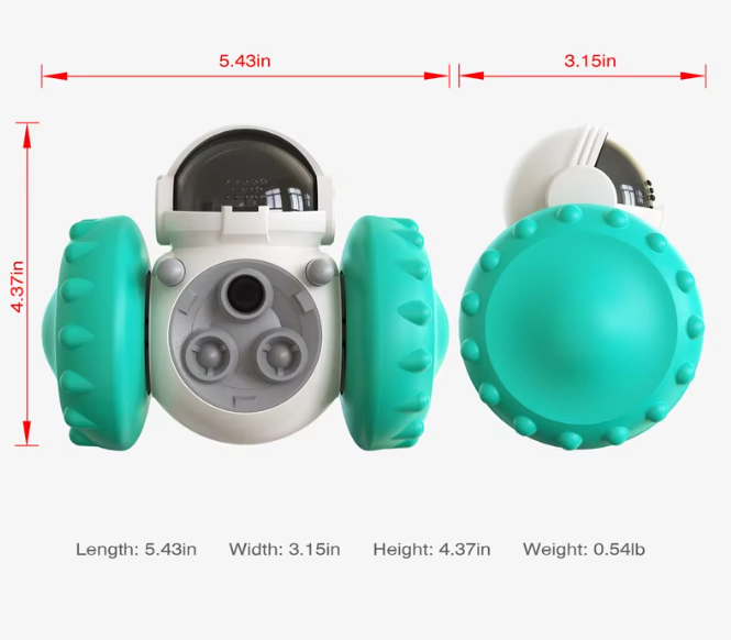 Hot Sales Fun IQ Treat Interactive Pet Toy Playing Food Dispensing Ball Indoor Outdoor For Dogs and Cats Wholesale