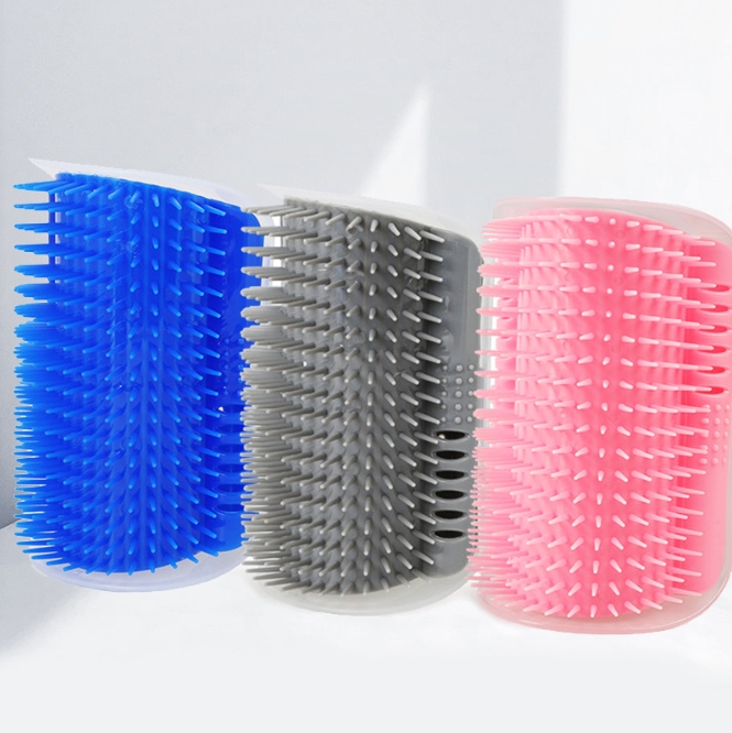 Cat scratches brush pet corner comb pet massage comb pet supplies