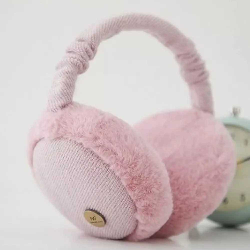 Fashion Winter Warm Earmuffs Portable Soft Plush Ear Warmer Women Men Earfl Outdoor Skiing Cycling Cold Protection Ear CoverXJ241126