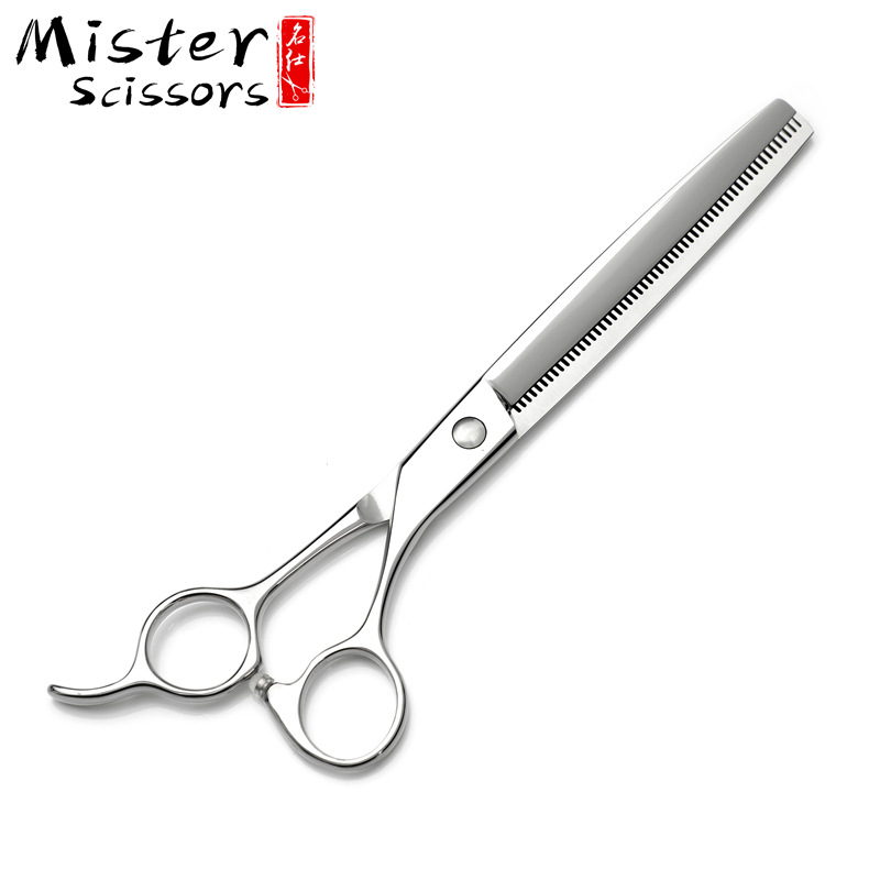 Pet Suppliers 7.5 Inch Straight Thinner 440c Stainless Steel Scissors Pet Grooming Shears
