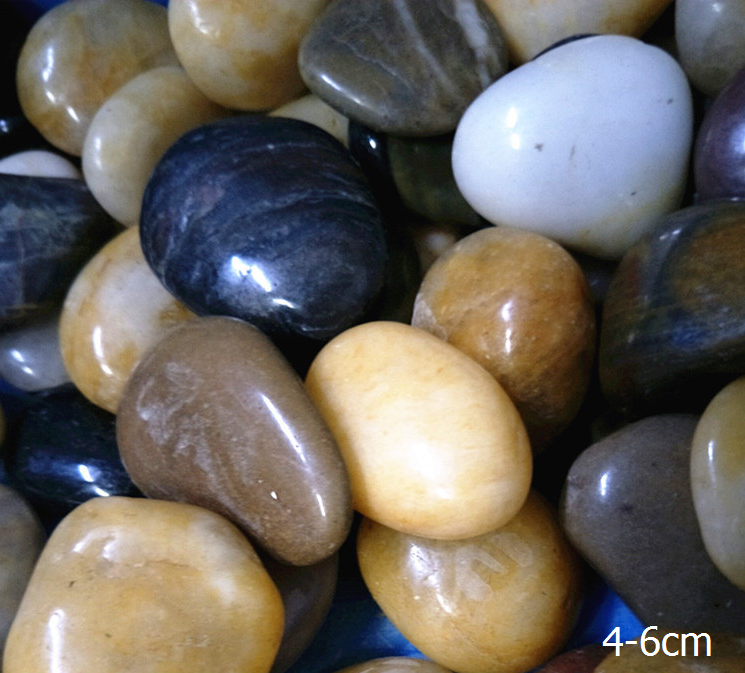 Fish Tank Decoration Aquarium Pebble Natural Stone