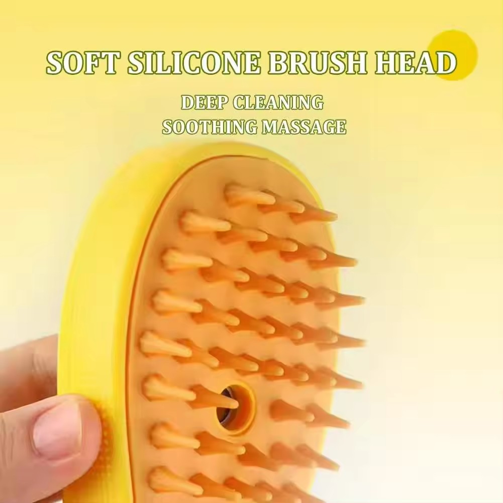 Pet Grooming Products Spray Combs Floating Hair Cleaning Spray Pet Electric Massage Combs USB Cat Steam Brush for Cats and Dogs