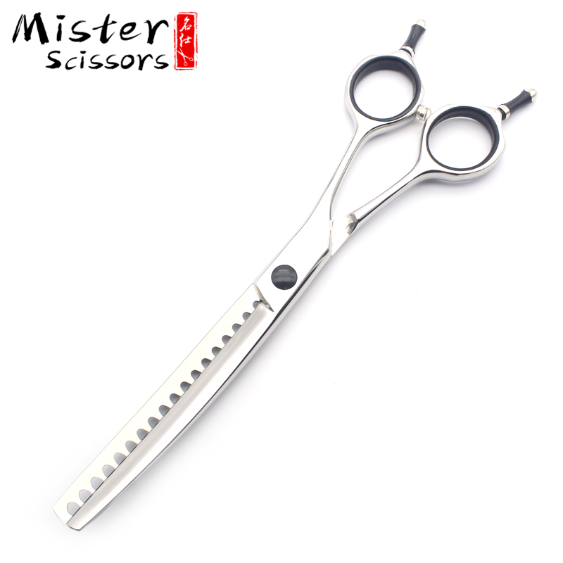 High Quality Curved Grooming Scissors 440C Stainless Steel Pet Shears