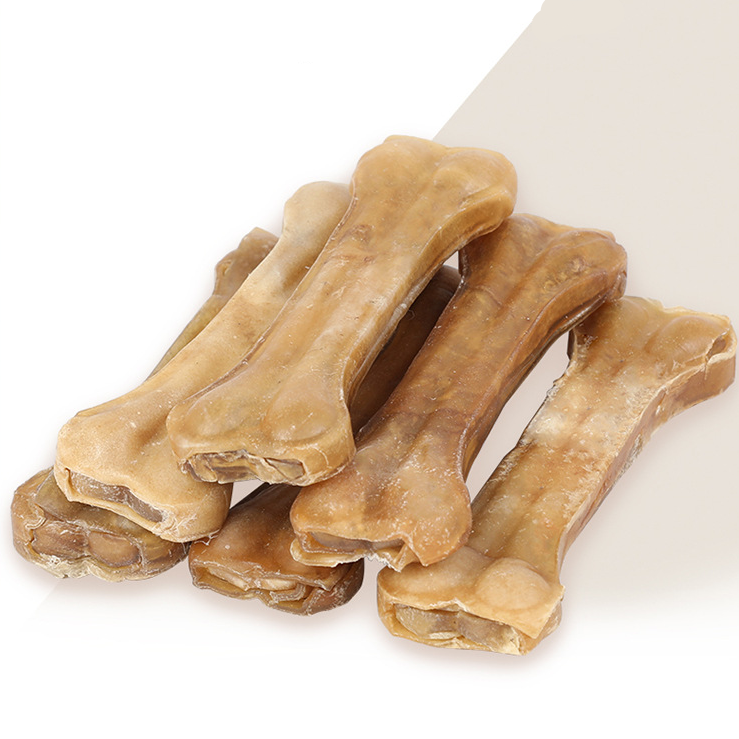 Different Size Compressed Beefhide Sticks Rawhide Pressed Bone Sticks Rawhide Dog Chew Bone